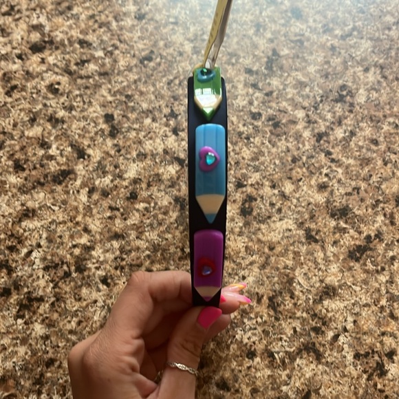 School themed crayon headband. Piper K. NWT - Picture 4 of 4